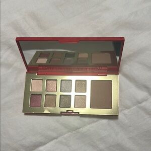 Estee Lauder Red and Gold Eyeshadow Palette Luxurious Makeup